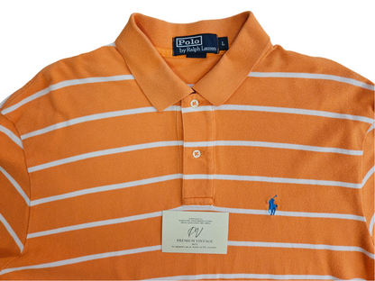 (L) Vintage POLO Ralph Lauren Поло Тениска с Яка