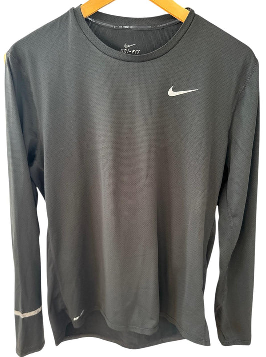 (L) Vintage Nike Тениска с Дълъг Ръкав
