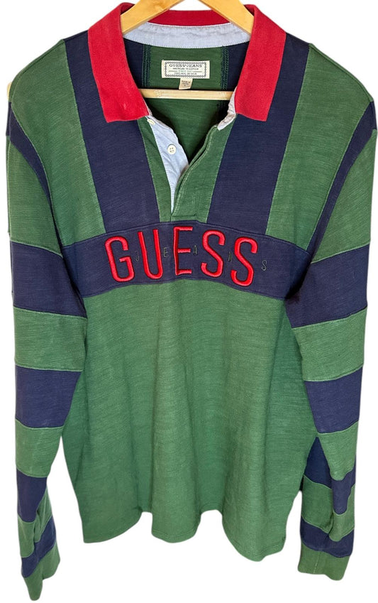 (L) Vintage Guess Блуза
