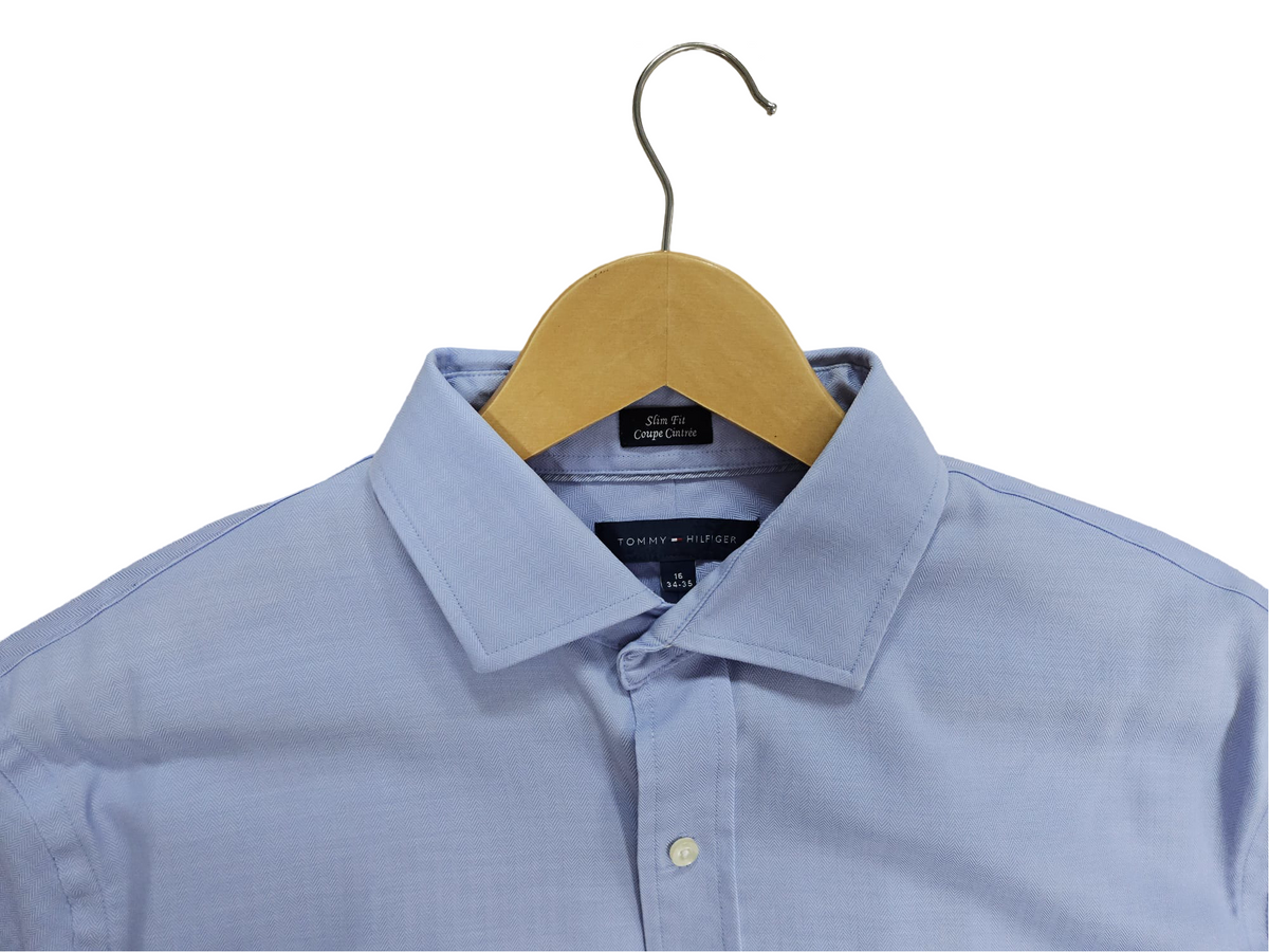 (L) Tommy Hilfiger Slim Fit Риза