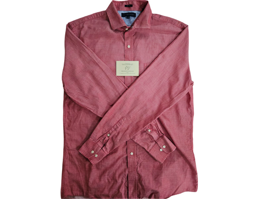 (L) Tommy Hilfiger Slim Fit Риза