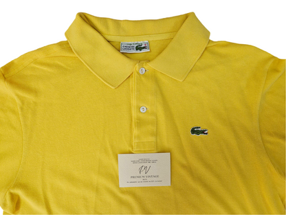 (L) Vintage Lacoste Поло Тениска с Яка