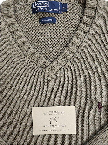 (XL) Vintage POLO Ralph Lauren Пуловер
