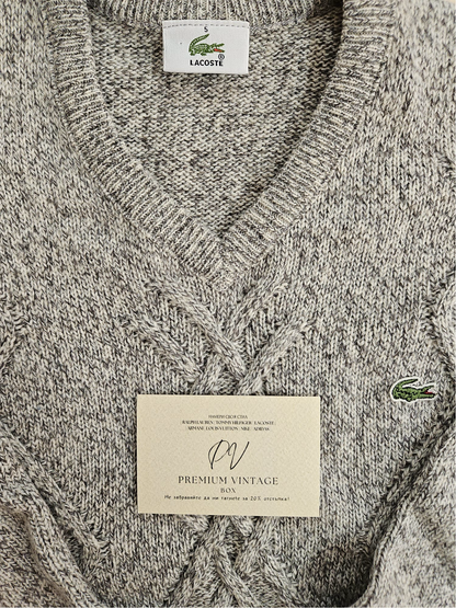 (L) Vintage POLO Lacoste Пуловер