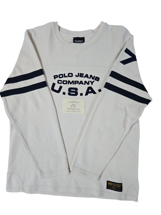 (L) Vintage POLO Ralph Lauren Поло Блуза